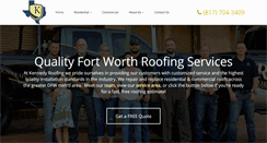 Desktop Screenshot of kennedyroofs.com