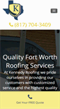Mobile Screenshot of kennedyroofs.com